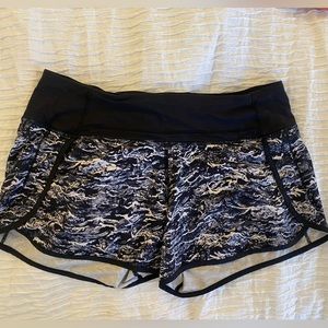Black Lululemon Shorts - Size 8